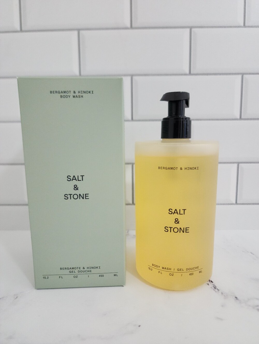 Salt & Stone Bergamot & Honoki Body Wash